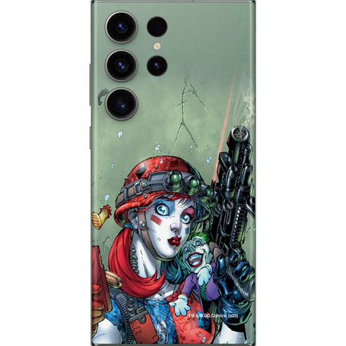 DC Comics Harley Quinn Little Black Book Cover#47 New 52 Art by Jim Lee Galaxy Skins